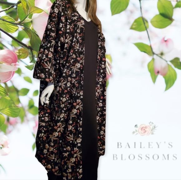 Bailey's Blossoms Other - Bailey's Blossoms Duster Kimono Cover-up  XL/XXL🌸